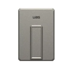 Ultra-Slim 5000mAh MagSafe Power Bank with Stand by UAG &ndash; Titanium